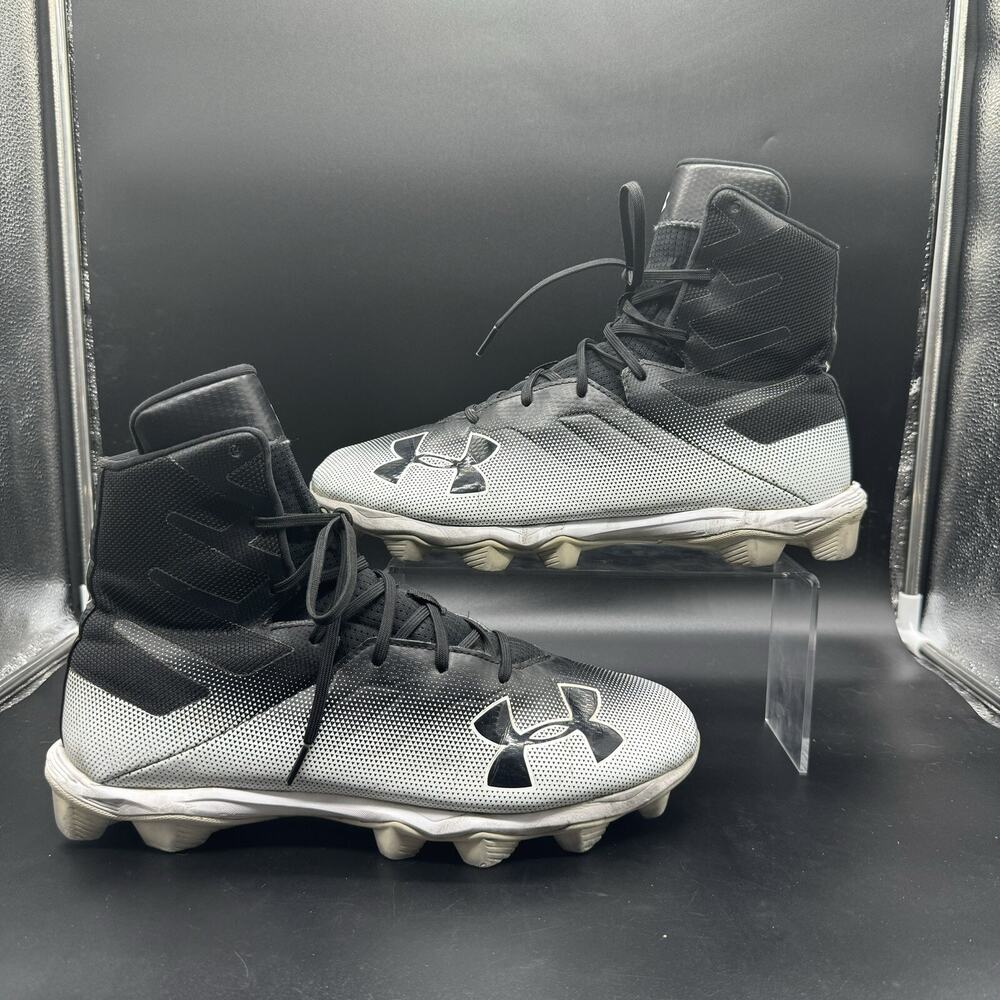 Under Armour Highlight Football Cleats Mens Size 12 High Top Lace Up Performance